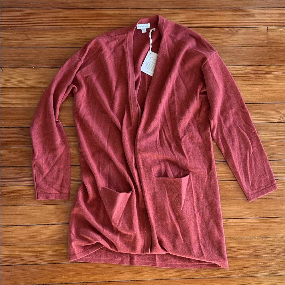 Garnett Hill Cashmere Cardigan NWT